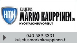 Kuljetus Marko Kauppinen Oy logo